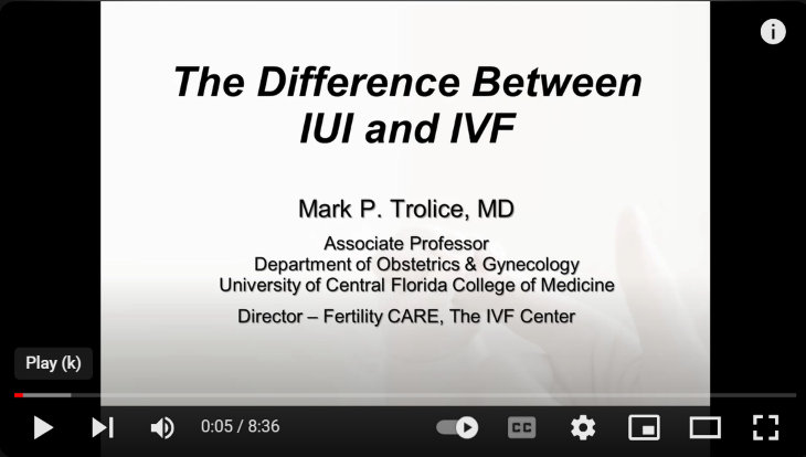 The Difference Between IUI and IVF video teaser